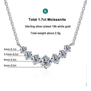 K.NOBSPIN Moissanite Necklace