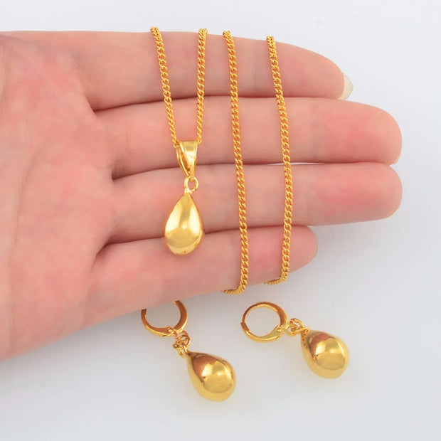 Luxury Water Drop Jewelry sets