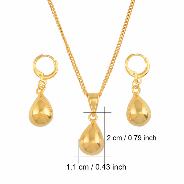 Luxury Water Drop Jewelry sets