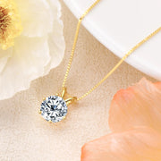 Moissanite 18K Gold Plated Jewelry Set