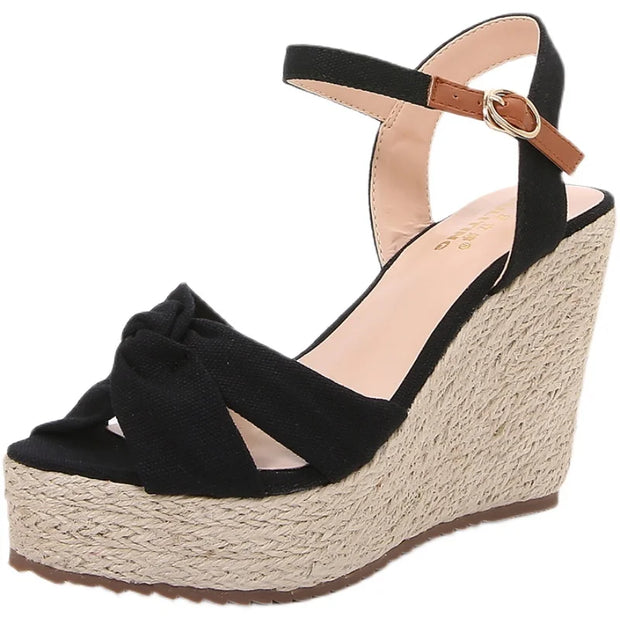 JENNIE SHAW Wedge Heel Sandal - Shop All Digital 