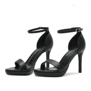 COMEMORE Buckle High Heel Sandals - Shop All Digital 