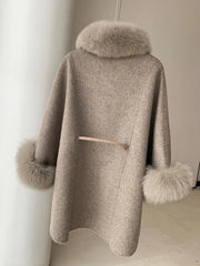 Luxury LANMREM High End Double Sided Cashmere Winter Coat - Shop All Digital 