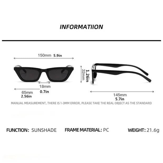 FELIX DESMOND Luxury Rectangle Sunglasses