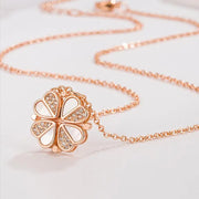 Four Leaf Heart Shape  925 Sterling Silver set of Jewelry