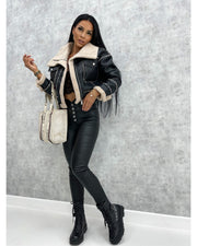 Faux Leather Jackets Women