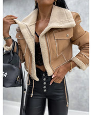 Faux Leather Jackets Women