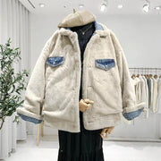 Korean Winter Jean Jacket  (Both Side)