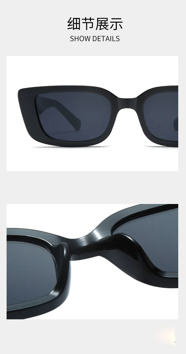 QULE V-Shaped Frame Fashion Sunglasses