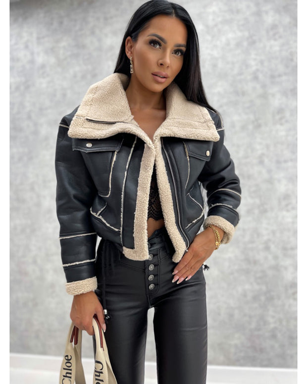 Faux Leather Jackets Women