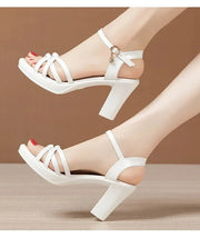 Vintage Step High quality leather sandals - Shop All Digital 