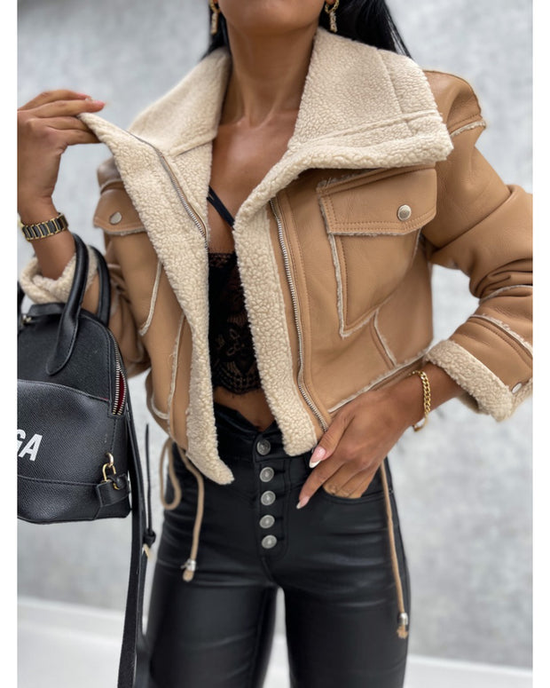 Faux Leather Jackets Women