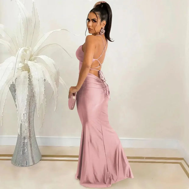 Maxi Backless Bodycon Sexy Long dress