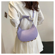 Luxury semi-circular crescent handbag - Shop All Digital 