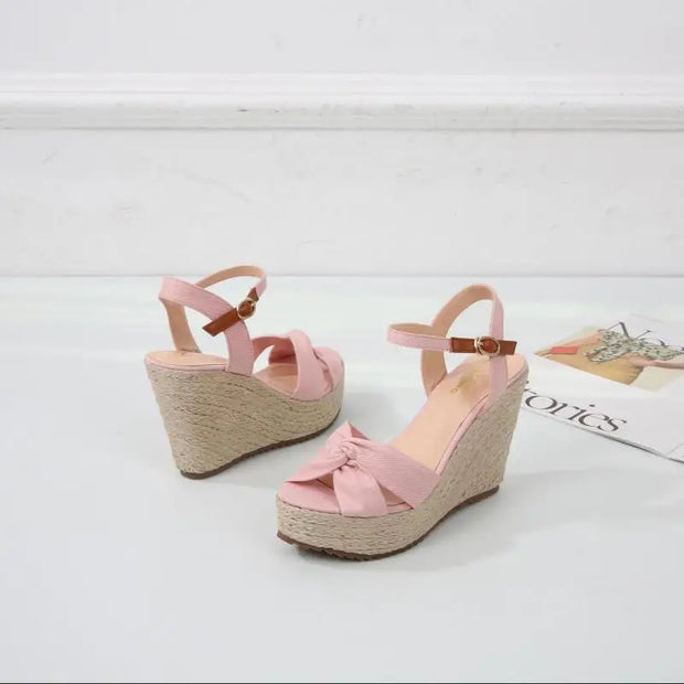 JENNIE SHAW Wedge Heel Sandal - Shop All Digital 