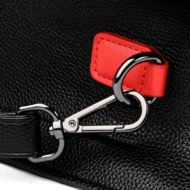 Multi Pocket Letter Women Shoulder Bag Luxury Designer Women Handbag High Quality Brand Soft Leather Women's Shoulder Bag Wallet - Shop All Digital 