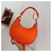 Luxury semi-circular crescent handbag - Shop All Digital 