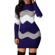 Women Elegant Long Sleeve Knit Sweater