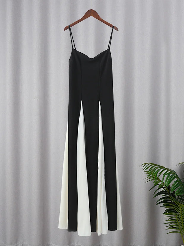 Elegant Backless  Sling Dress