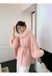 Luxury LANMREM High End Double Sided Cashmere Winter Coat - Shop All Digital 