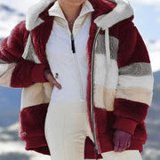 Trendy Lady Autumn Jacket Fluffy Winter Jacket