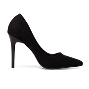 WANGKUI  Suede Pointed Toe Stiletto Shoes - Shop All Digital 