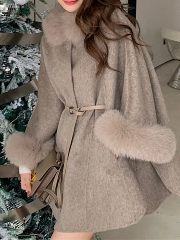 Luxury LANMREM High End Double Sided Cashmere Winter Coat - Shop All Digital 