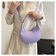 Luxury semi-circular crescent handbag - Shop All Digital 