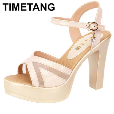 TIMETANG High quality leather sandals - Shop All Digital 