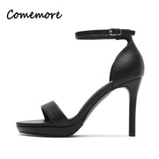 COMEMORE Buckle High Heel Sandals - Shop All Digital 