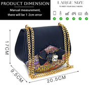 Venus Chan Nigerian Women Heel Party Shoes and Bag Set Royal Blue Colour Rhinestone Handbag Italian Design Wedding INS 2024 - Shop All Digital 