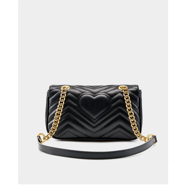 SOFIA LAURENT Genuine Leather Bracket Handbag - Shop All Digital 