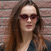 RUIAO Luxury square designer fashion big sunglasses