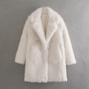 Vintage Faux Fur Winter Loose Jackets