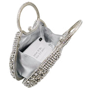 FGG Elegant Rhinestone Silver Crystal Clutch Bags - Shop All Digital 