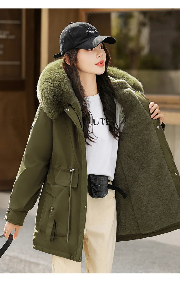 Women's Winter Down Cotton Jacket