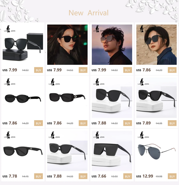 LS JOHN Luxury Sunglasses - Shop All Digital 