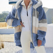 Trendy Lady Autumn Jacket Fluffy Winter Jacket