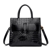 Brand Women Crocodile Handbag Luxury Belt Handbags Women Leather Shoulder Bags Designer Crossbody Bags Female Retro Tote Handbag - Shop All Digital 