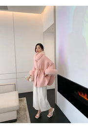 Luxury LANMREM High End Double Sided Cashmere Winter Coat - Shop All Digital 