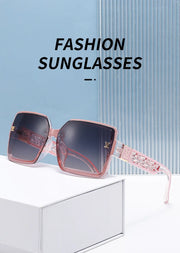 RUIAO Luxury square designer fashion big sunglasses