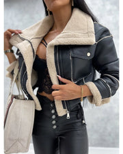 Faux Leather Jackets Women