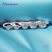 ELSIEUNEE 925 Sterling Silver Ring